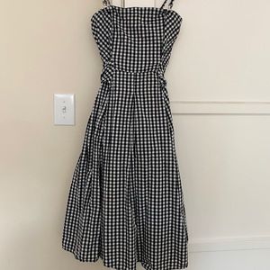 Gingham Midi Summer Dress